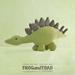 Sabrina Stegosaure Stegosaurus - Amigurumi Crochet THUMB 2 - FROGandTOAD Créations